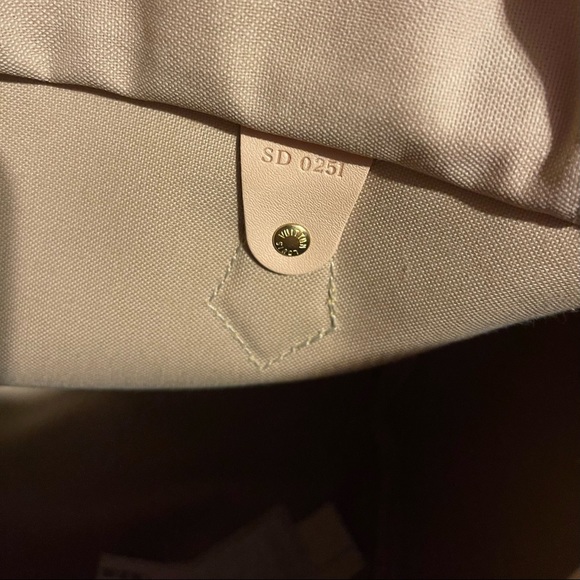 Authentic Louis Vuitton Speedy 30 NM D. Azur - Picture 9 of 9